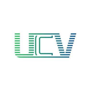 Modern UCV Logo Tasarımı. İş Kimliği için UCV Minimalist, Profesyonel ve Çok Yönlü Markalaştırma Simgesi