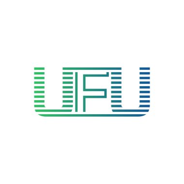 Modern UFU Logo Tasarımı. İş Kimliği için UFU Minimalist, Profesyonel ve Çok Yönlü Markalaştırma Simgesi
