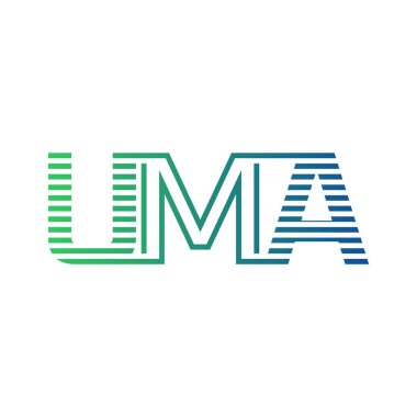 Modern UMA Logo Tasarımı. İş Kimliği için UMA Minimalist, Profesyonel ve Çok Yönlü Markalaştırma Simgesi
