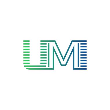 Modern UMI Logo Tasarımı. İş Kimliği için UMI Minimalist, Profesyonel ve Çok Yönlü Markalaştırma Simgesi