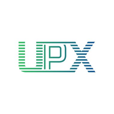 Modern UPX Logo Design. Letter UPX Minimalist, Professional, and Versatile Branding Icon for Business Identity clipart