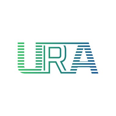 Modern URA Logo Tasarımı. İş Kimliği İçin Adres Minimalist, Profesyonel ve Çok Yönlü Markalaştırma Simgesi