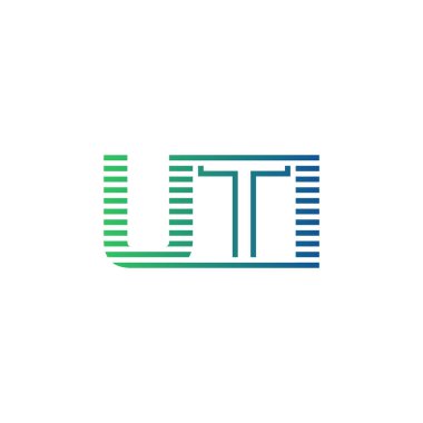 Modern UTI Logo Tasarımı. İş Kimliği için UTI Minimalist, Profesyonel ve Çok Yönlü Markalaştırma Simgesi