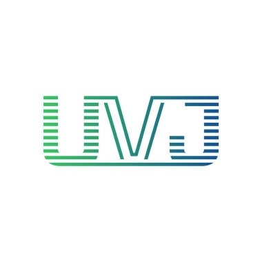 Modern UVJ Logo Design. Letter UVJ Minimalist, Professional, and Versatile Branding Icon for Business Identity clipart