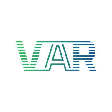 Modern VAR Logo Tasarımı. İş Kimliği için VAR Minimalist, Profesyonel ve Çok Yönlü Markalaştırma Simgesi