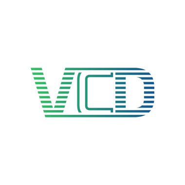 Modern VCD Logo Tasarımı. İş Kimliği için VCD Minimalist, Profesyonel ve Çok Yönlü Markalaştırma Simgesi