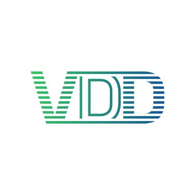 Modern VDD Logo Tasarımı. İş Kimliği için VDD Minimalist, Profesyonel ve Çok Yönlü Markalaştırma Simgesi