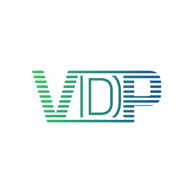 Modern VDP Logo Tasarımı. İş Kimliği için VDP Minimalist, Profesyonel ve Çok Yönlü Markalaştırma Simgesi