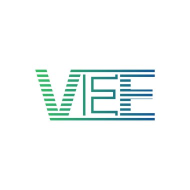 Modern VEE Logo Tasarımı. İş Kimliği İçin VEE Minimalist, Profesyonel ve Çok Yönlü Markalaştırma Simgesi