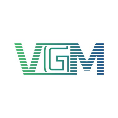 Modern VGM Logo Tasarımı. İş Kimliği için VGM Minimalist, Profesyonel ve Çok Yönlü Markalaştırma Simgesi