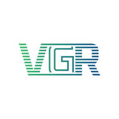 Modern VGR Logo Tasarımı. Harf VGR İş Kimliği Minimalist, Profesyonel ve Çok Yönlü Markalaştırma Simgesi