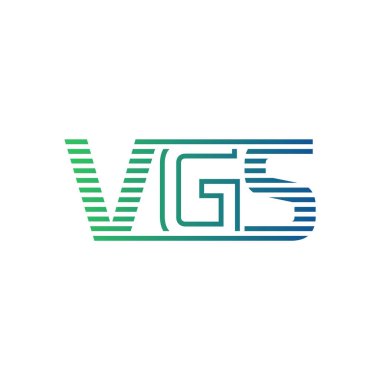 Modern VGS Logo Tasarımı. İş Kimliği için VGS Minimalist, Profesyonel ve Çok Yönlü Markalaştırma Simgesi