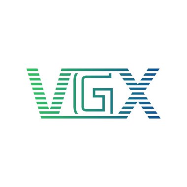 Modern VGX Logo Tasarımı. İş Kimliği için VGX Minimalist, Profesyonel ve Çok Yönlü Markalaştırma Simgesi
