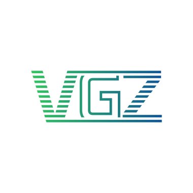 Modern VGZ Logo Tasarımı. İş Kimliği için VGZ Minimalist, Profesyonel ve Çok Yönlü Markalaştırma Simgesi