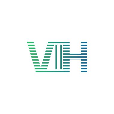 Modern VIH Logo Tasarımı. İş Kimliği için VIP Minimalist, Profesyonel ve Çok Yönlü Markalaştırma Simgesi
