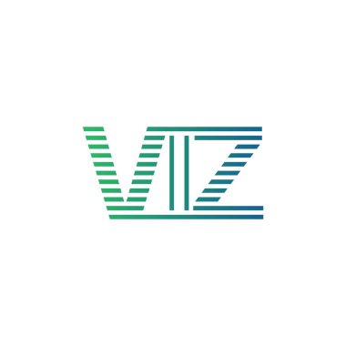 Modern VIZ Logo Tasarımı. İş Kimliği için VIP Minimalist, Profesyonel ve Çok Yönlü Markalaştırma Simgesi