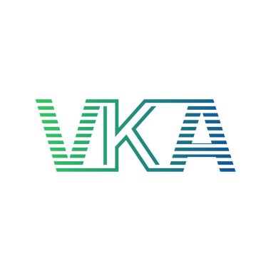 Modern VKA Logo Design. Letter VKA Minimalist, Professional, and Versatile Branding Icon for Business Identity clipart