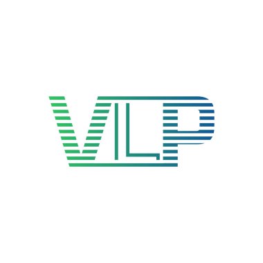 Modern VLP Logo Tasarımı. İş Kimliği için VLP Minimalist, Profesyonel ve Çok Yönlü Markalaştırma Simgesi