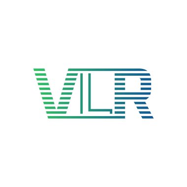 Modern VLR Logo Tasarımı. İş Kimliği için VLR Minimalist, Profesyonel ve Çok Yönlü Markalaştırma Simgesi