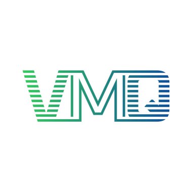 Modern VMQ Logo Tasarımı. İş Kimliği için VMQ Minimalist, Profesyonel ve Çok Yönlü Markalaştırma Simgesi
