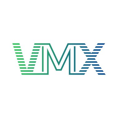 Modern VMX Logo Tasarımı. İş Kimliği için VMX Minimalist, Profesyonel ve Çok Yönlü Markalaştırma Simgesi