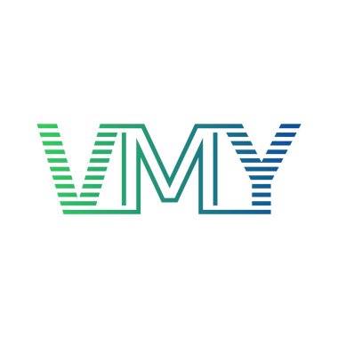 Modern VMY Logo Tasarımı. İş Kimliği için VMY Minimalist, Profesyonel ve Çok Yönlü Markalaştırma Simgesi