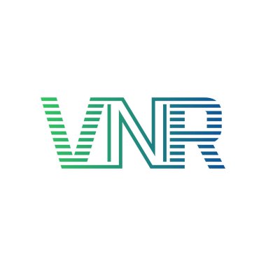 Modern VNR Logo Tasarımı. İş Kimliği İçin VNR Minimalist, Profesyonel ve Çok Yönlü Markalaştırma Simgesi