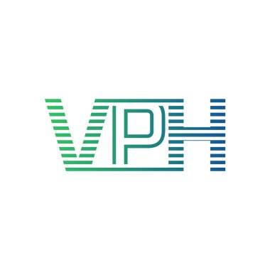 Modern VPH Logo Tasarımı. İş Kimliği için VPH Minimalist, Profesyonel ve Çok Yönlü Markalaştırma Simgesi