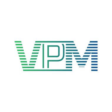 Modern VPM Logo Tasarımı. Harf VPM İşletme Kimliği Minimalist, Profesyonel ve Çok Yönlü Markalaştırma Simgesi