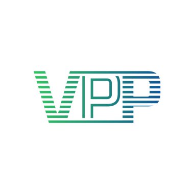 Modern VPP Logo Tasarımı. Harf VPP Minimalist, Profesyonel ve İş Kimliği için Çok Yönlü Markalaştırma Simgesi