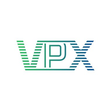 Modern VPX Logo Tasarımı. İş Kimliği için VPX Minimalist, Profesyonel ve Çok Yönlü Markalaştırma Simgesi