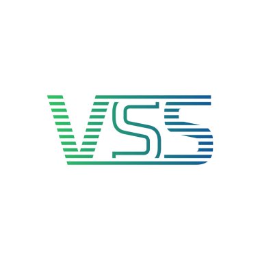 Modern VSS Logo Tasarımı. İş Kimliği için VSS Minimalist, Profesyonel ve Çok Yönlü Markalaştırma Simgesi