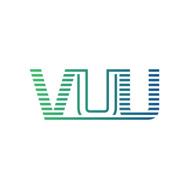 Modern VUU Logo Tasarımı. VUU Minimalist, Profesyonel ve Çok Yönlü İşletme Kimliği Simgesi