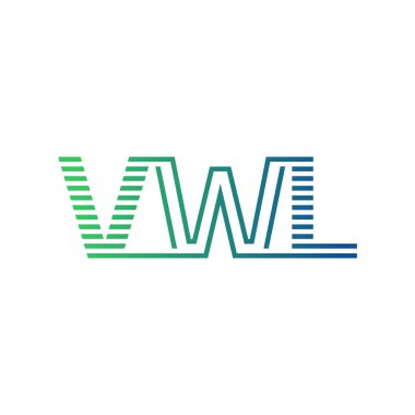 Modern VWL Logo Tasarımı. İş Kimliği için VWL Minimalist, Profesyonel ve Çok Yönlü Markalaştırma Simgesi