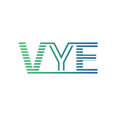 Modern VYE Logo Tasarımı. VYE Minimalist, Profesyonel ve Çok Yönlü İşletme Kimliği Simgesi