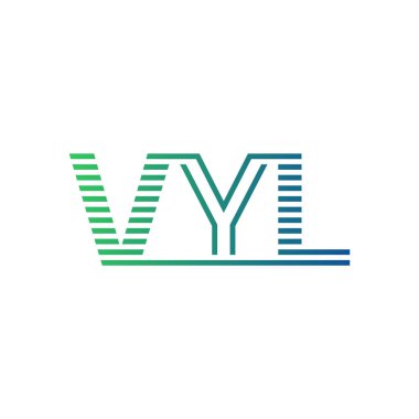 Modern VYL Logo Tasarımı. İş Kimliği için VYL Minimalist, Profesyonel ve Çok Yönlü Markalaştırma Simgesi