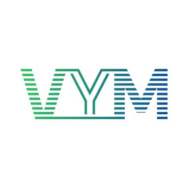Modern VYM Logo Tasarımı. VYM Minimalist, Profesyonel ve Çok Yönlü İşletme Kimliği Simgesi