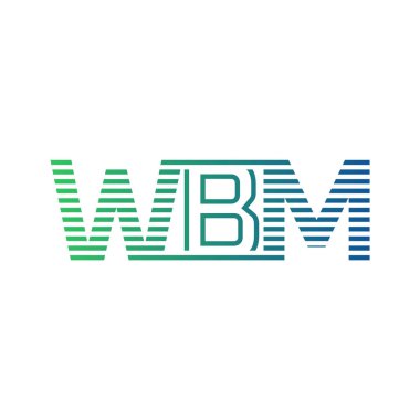 Modern WBM Logo Tasarımı. İş Kimliği için WBM Minimalist, Profesyonel ve Çok Yönlü Markalaştırma Simgesi