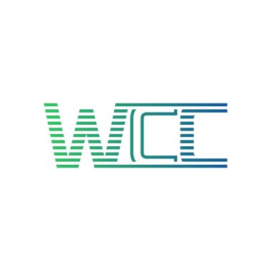 Modern WCC Logo Tasarımı. İş Kimliği için WCC Minimalist, Profesyonel ve Çok Yönlü Markalaştırma Simgesi