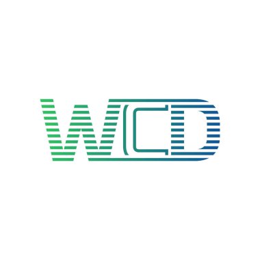 Modern WCD Logo Tasarımı. İş Kimliği için WCD Minimalist, Profesyonel ve Çok Yönlü Markalaştırma Simgesi