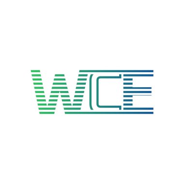 Modern WCE Logo Tasarımı. İş Kimliği için WCE Minimalist, Profesyonel ve Çok Yönlü Markalaştırma Simgesi