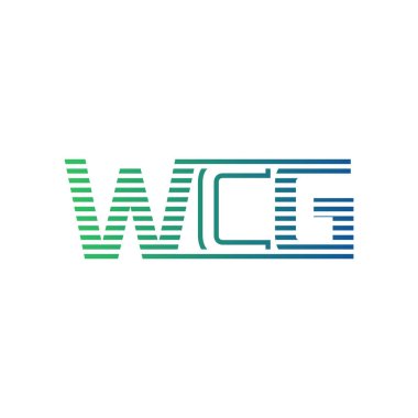Modern WCG Logo Tasarımı. İş Kimliği için WCG Minimalist, Profesyonel ve Çok Yönlü Markalaştırma Simgesi