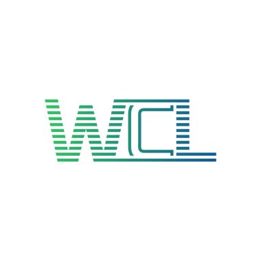 Modern WCL Logo Tasarımı. İş Kimliği için WCL Minimalist, Profesyonel ve Çok Yönlü Markalaştırma Simgesi