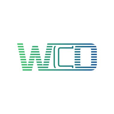 Modern WCO Logo Tasarımı. Harf WCO İş Kimliği Minimalist, Profesyonel ve Çok Yönlü Markalaştırma Simgesi