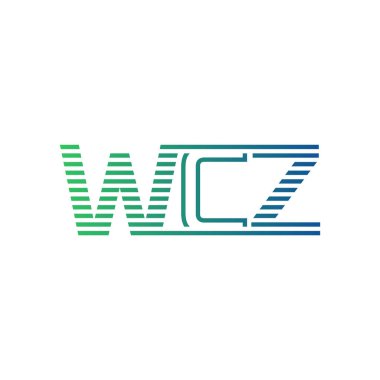 Modern WCZ Logo Tasarımı. WCZ Harfi Minimalist, Profesyonel ve İşletme Kimliği İçin Çok Yönlü Markalaşma Simgesi