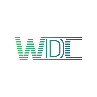 Modern WDC Logo Tasarımı. İş Kimliği için WDC Minimalist, Profesyonel ve Çok Yönlü Markalaştırma Simgesi