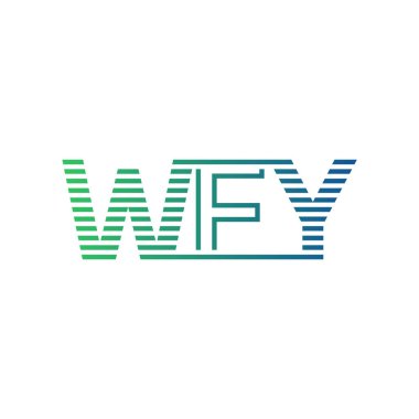 Modern WFY Logo Design. Letter WFY Minimalist, Professional, and Versatile Branding Icon for Business Identity clipart