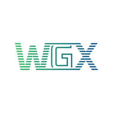 Modern WGX Logo Tasarımı. İş Kimliği için WGX Minimalist, Profesyonel ve Çok Yönlü Markalaştırma Simgesi