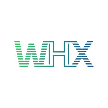 Modern WHX Logo Tasarımı. WHX Minimalist, Profesyonel ve İş Kimliği için Çok Yönlü Markalaştırma Simgesi