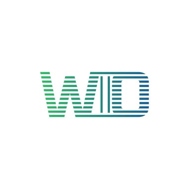 Modern WIO Logo Tasarımı. Harf WIO Minimalist, Profesyonel ve İş Kimliği için Çok Yönlü Markalaştırma Simgesi